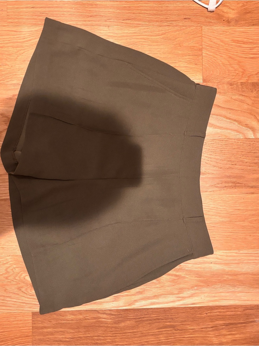 SPANX Olive High-Waist Shorts